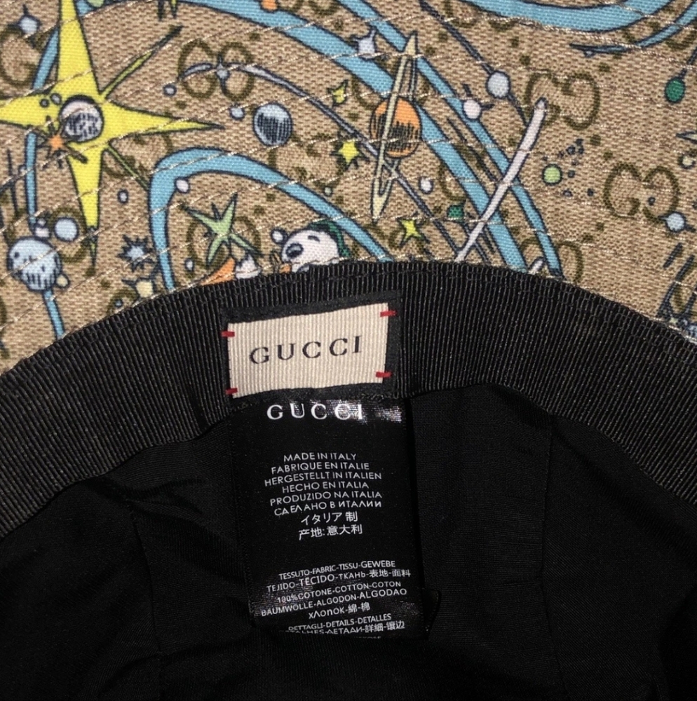 Authentic Gucci Disney Donald Duck Bucket Hat NWOT - Picture 7 of 8